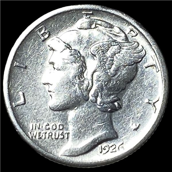1926-S Silver Mercury Dime CLOSELY  UNCIRCULATED