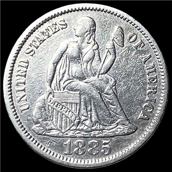 1885 Seated Liberty Dime CLOSELY UNCIRCULATED