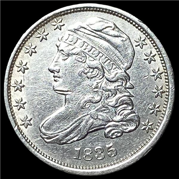 1835 Capped Bust Silver Dime UNCIRCULATED