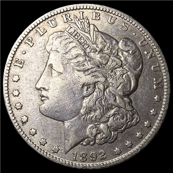 1892-O Silver Morgan Dollar NEARLY  UNCIRCULATED