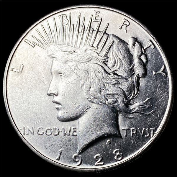 1928-S Silver Peace Dollar CLOSELY  UNCIRCULATED