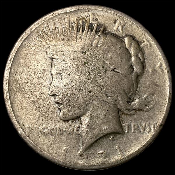 1921 Silver Peace Dollar NICELY CIRCULATED