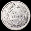 Image 2 : 1891 Silver Seated Liberty Dime UNCIRCULATED