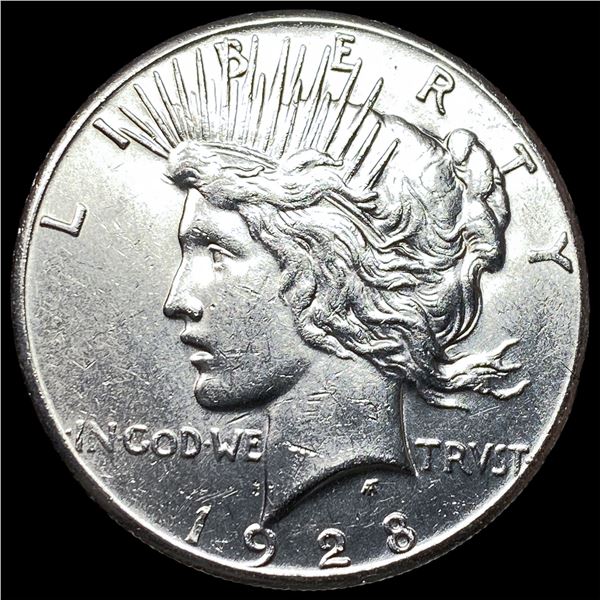 1928 Peace Silver Dollar CLOSELY UNCIRCULATED