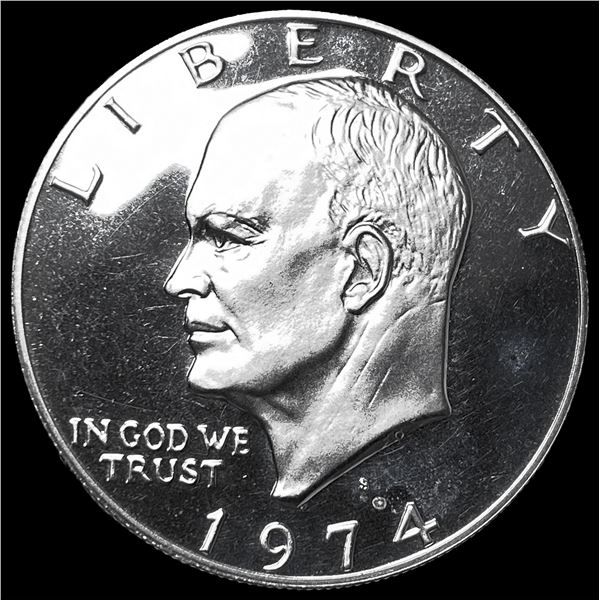 1974-S Eisenhower Silver Dollar CHOICE PROOF