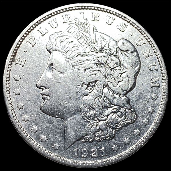 1921-D Silver Morgan Dollar NEARLY UNCIRCULATED