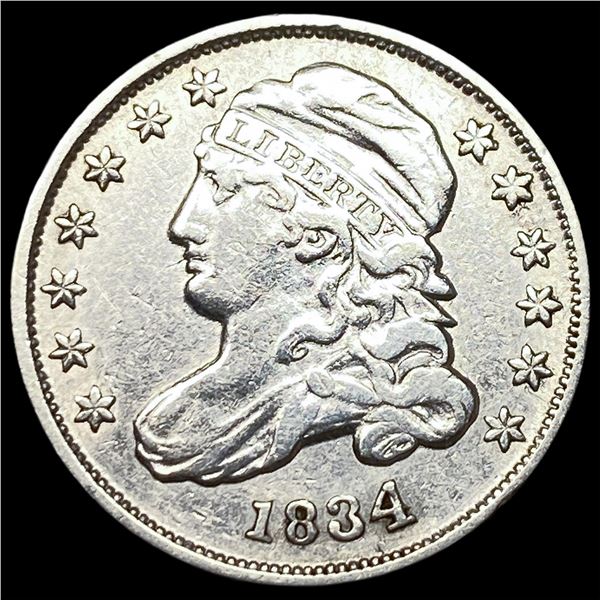 1834 Capped Bust Dime CLOSELY UNCIRCULATED