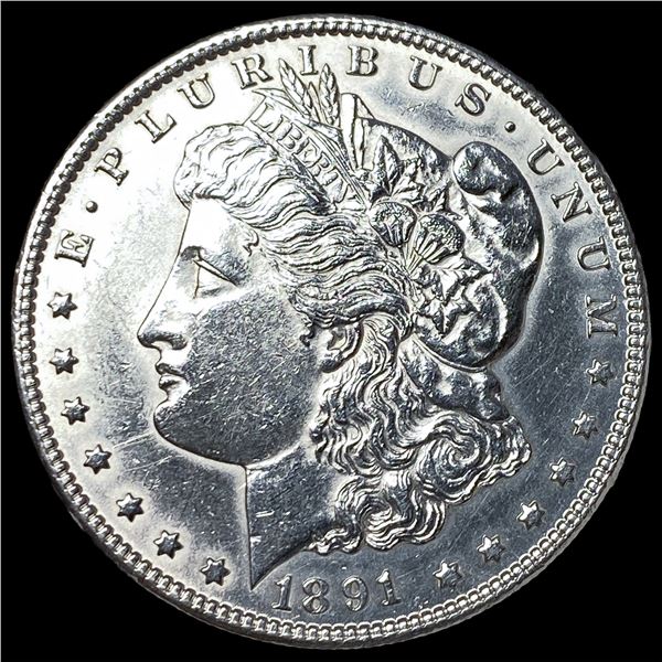 1891-CC Silver Morgan Dollar UNCIRCULATED
