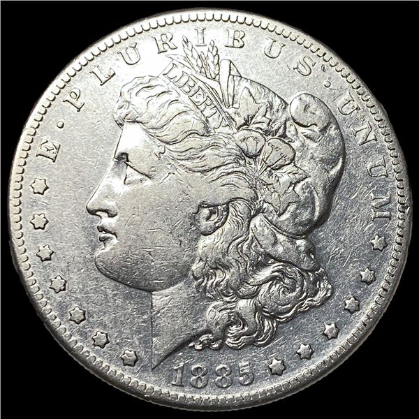 1885-S Silver Morgan Dollar NEARLY  UNCIRCULATED