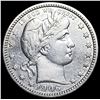 Image 1 : 1906 Barber Silver Quarter CLOSELY  UNCIRCULATED