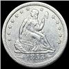 Image 1 : 1853 Arrows/Rays Seated Liberty Quarter CHOICE AU