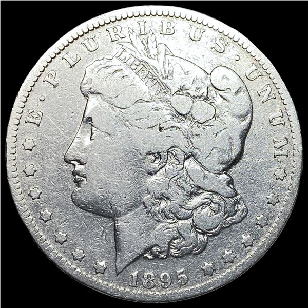 1895-O Silver Morgan Dollar LIGHTLY CIRCULATED