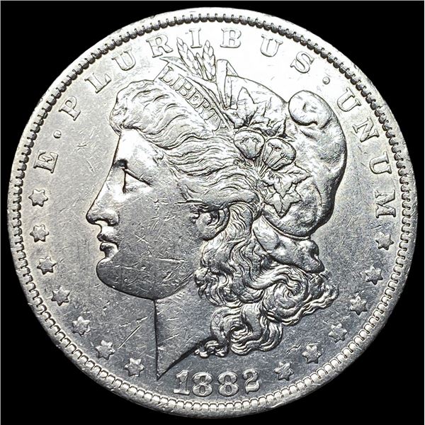 1882-O/S Silver Morgan Dollar CLOSELY UNCIRCULATED