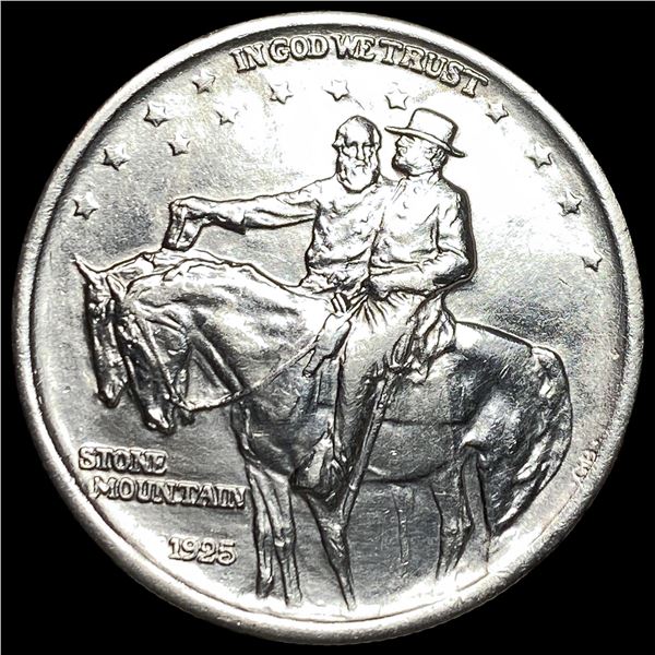 1925 Stone Mountain Silver Half Dollar HIGH  GRADE