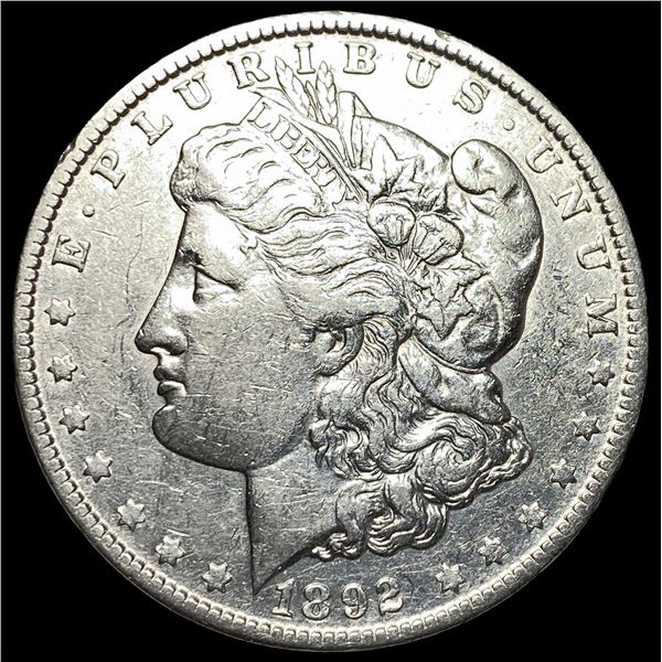 1892-O Silver Morgan Dollar NEARLY  UNCIRCULATED