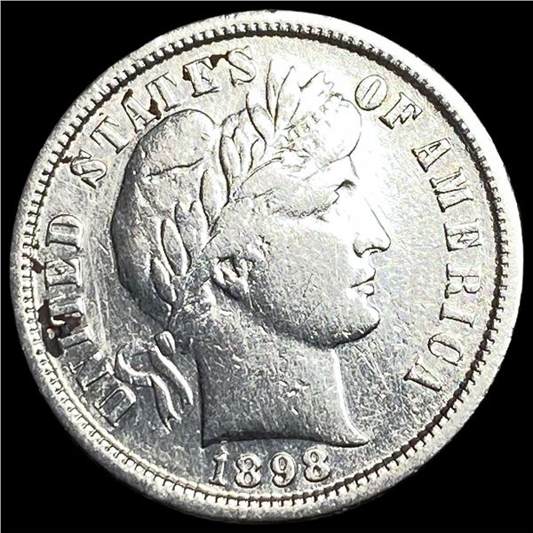 1898-S Silver Barber Dime CLOSELY  UNCIRCULATED