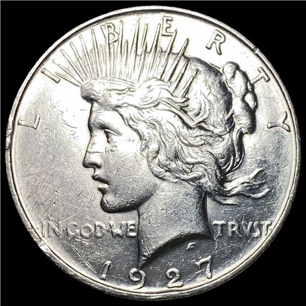 1927-D Silver Peace Dollar CLOSELY UNCIRCULATED