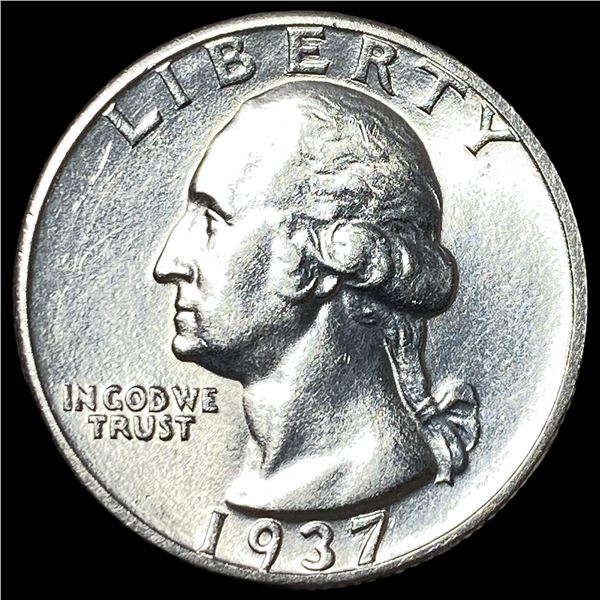 1937-D Silver Washington Quarter UNCIRCULATED
