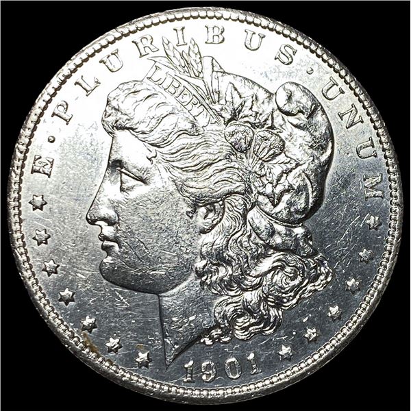 1901-S Silver Morgan Dollar CHOICE AU