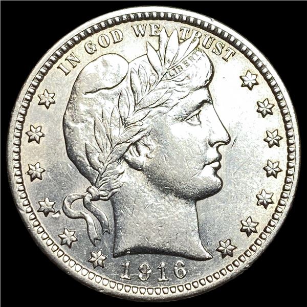 1916 Silver Barber Quarter UNCIRCULATED
