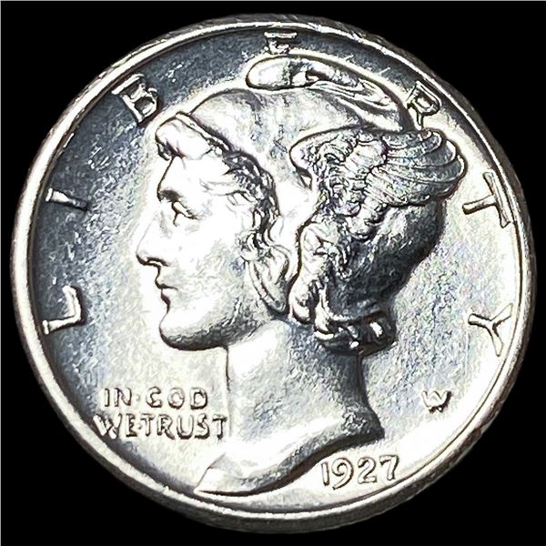 1927 Silver Mercury Dime CHOICE BU