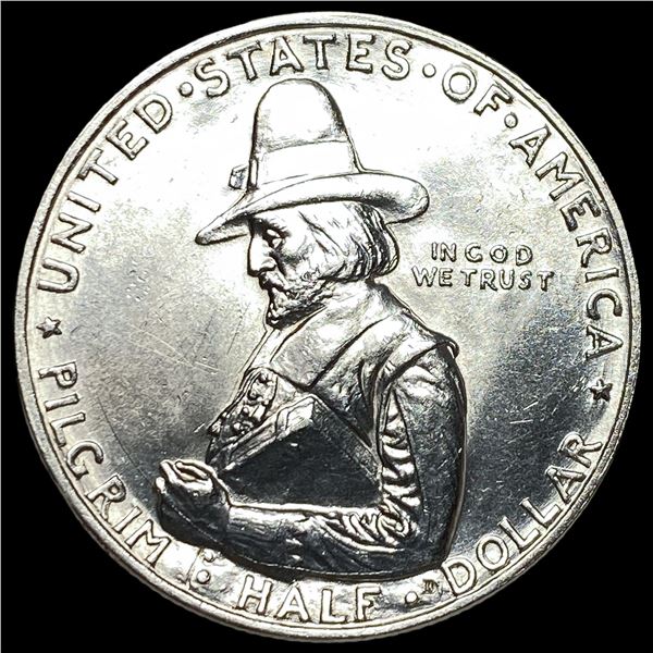 1920 Silver Pilgrim Tercentenary Half Dollar  UNCIRCULATED