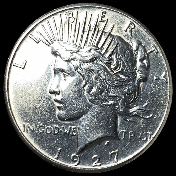 1927 Silver Peace Dollar CLOSELY UNCIRCULATED
