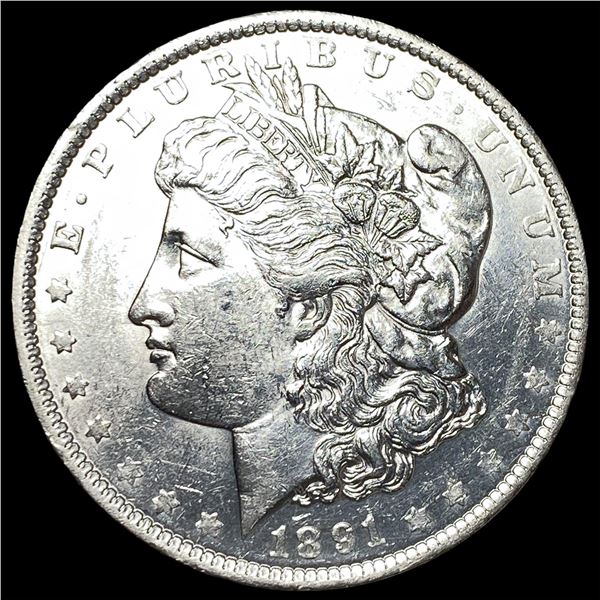 1891-O Silver Morgan Dollar CHOICE AU