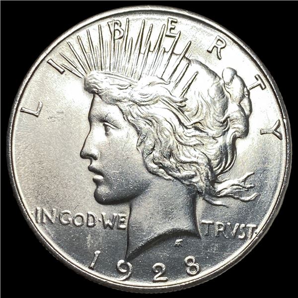 1928-S Silver Peace Dollar UNCIRCULATED