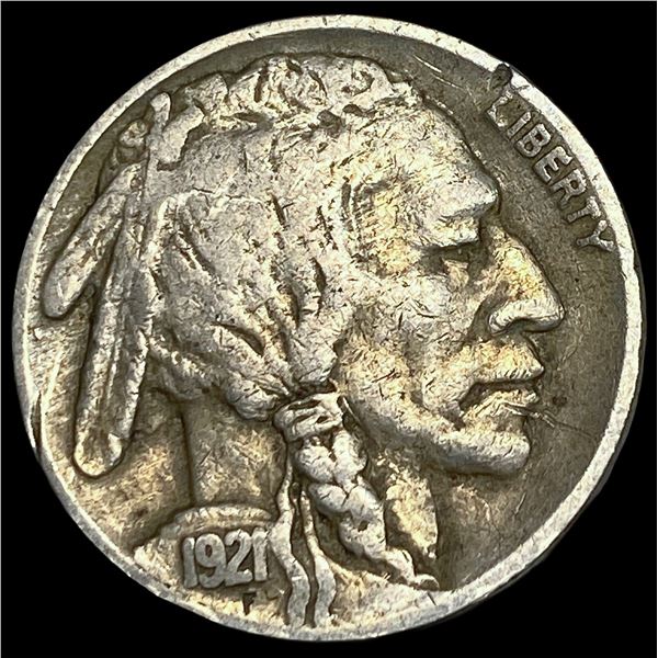 1921 Buffalo Nickel LIGHTLY CIRCULATED