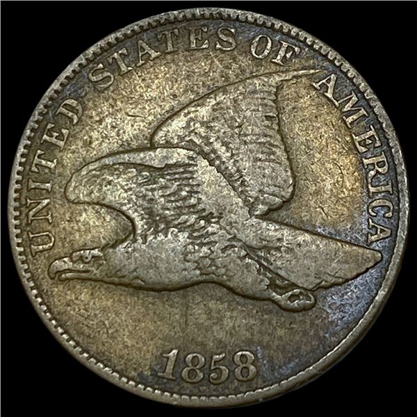 1858 Flying Eagle Cent LIGHTLY CIRCULATED