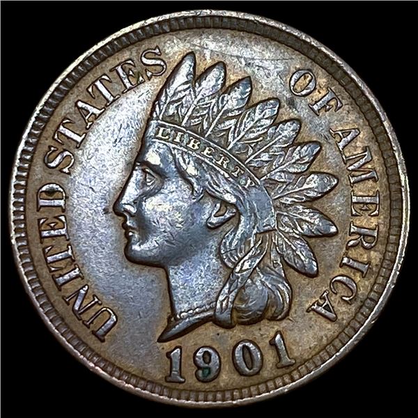 1901 Indian Head Cent CLOSELY UNCIRCULATED