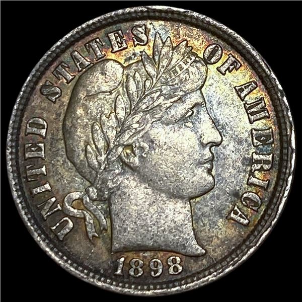 1898 Silver Barber Dime UNCIRCULATED