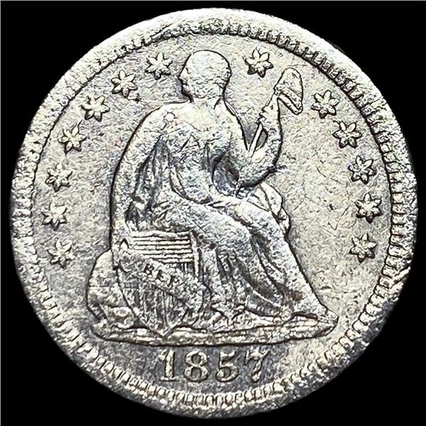 1857-O Silver Seated Liberty Half Dime HIGH GRADE