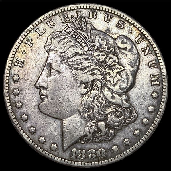 1880-CC Silver Morgan Dollar NEARLY UNCIRCULATED