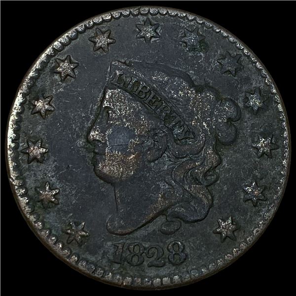 1828 Coronet Head Large Cent LIGHTLY  CIRCULATED