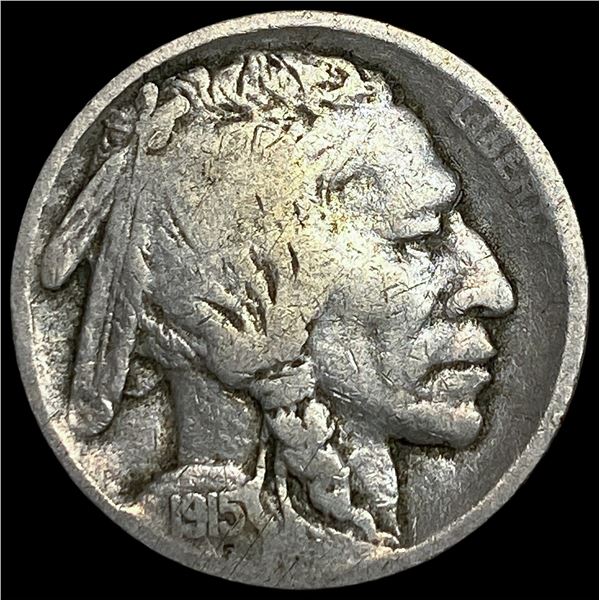 1915-S Buffalo Nickel LIGHTLY CIRCULATED