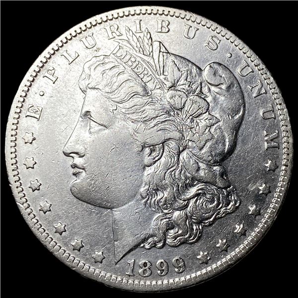 1899-O Micro O Silver Morgan Dollar NEARLY UNCIRCULATED