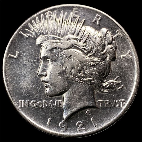 1921 Silver Peace Dollar CLOSELY UNCIRCULATED