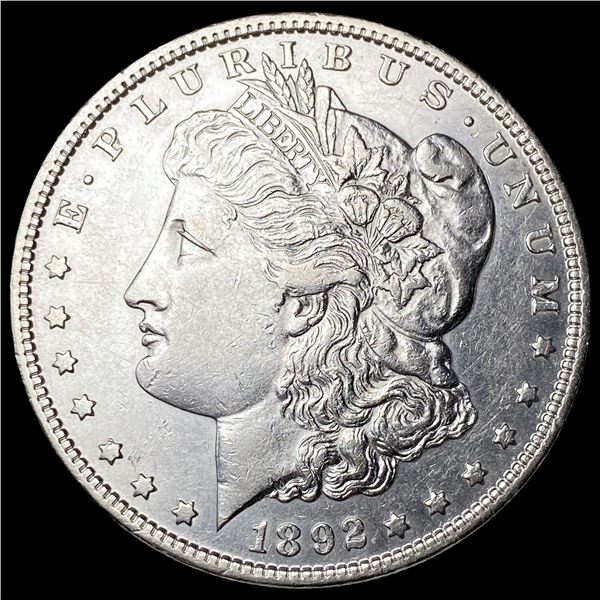 1892 Silver Morgan Dollar CLOSELY UNCIRCULATED