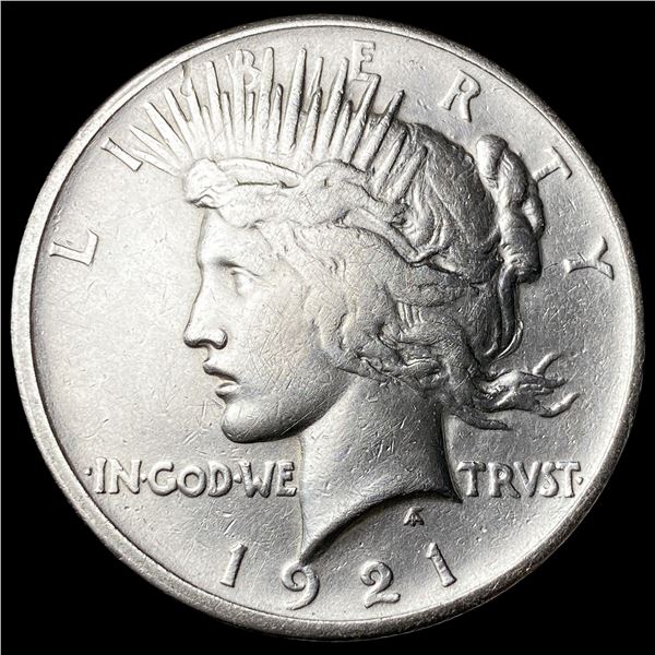 1921 Silver Peace Dollar CLOSELY UNCIRCULATED