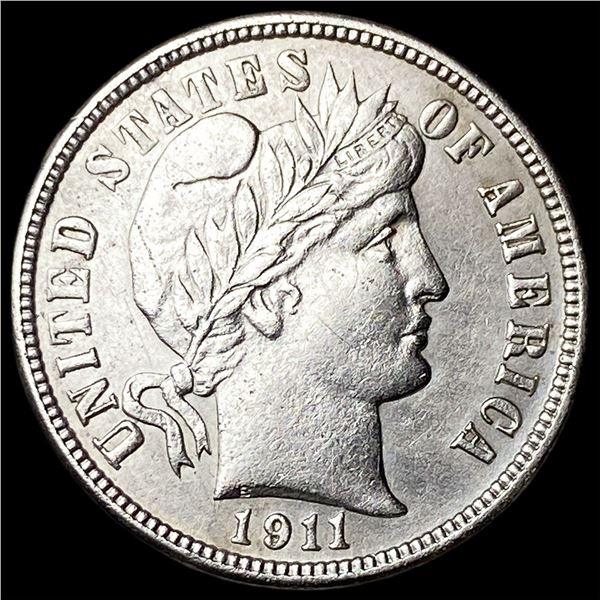 1911-D Silver Barber Dime UNCIRCULATED