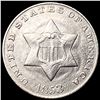 Image 1 : 1853 Silver Three-Cent Piece CLOSELY  UNCIRCULATED