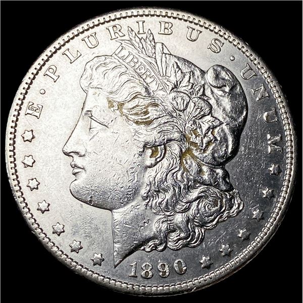 1890-S Silver Morgan Dollar CLOSELY UNCIRCULATED