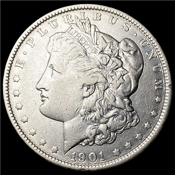 1901 Morgan Silver Dollar NEARLY UNCIRCULATED