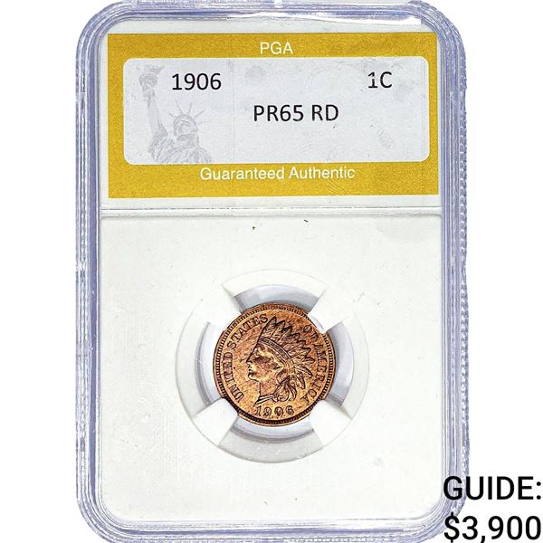1906 Indian Head Cent PGA PR65 RD