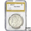 Image 1 : 1892-O Morgan Silver Dollar PGA MS63