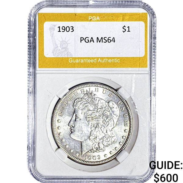 1903 Morgan Silver Dollar PGA MS64