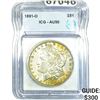Image 1 : 1891-O Morgan Silver Dollar ICG AU50