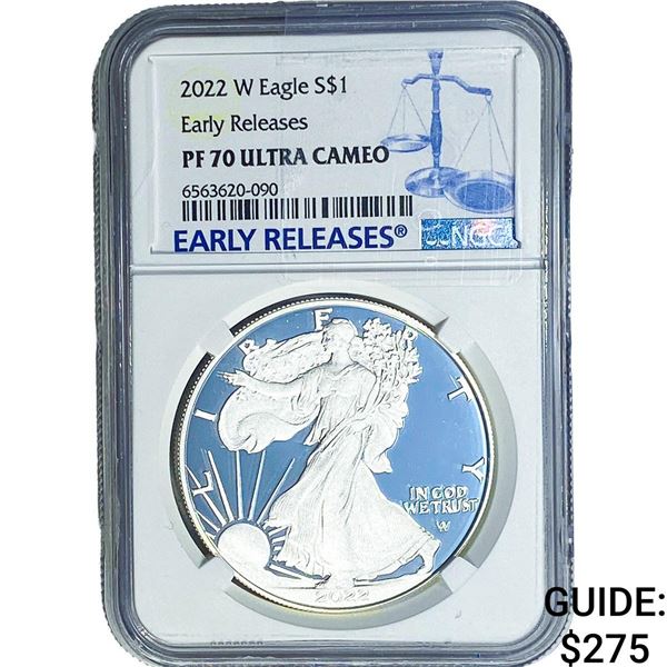 2022-W Silver Eagle NGC PF70 Ultra Cameo